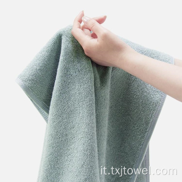 Asciugamano da bagno di cotone biologico